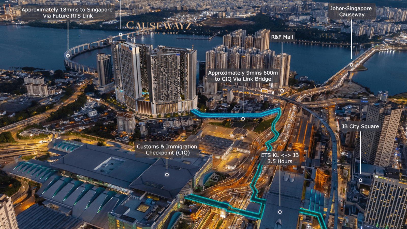 Johor Bahru property lifestyle visual